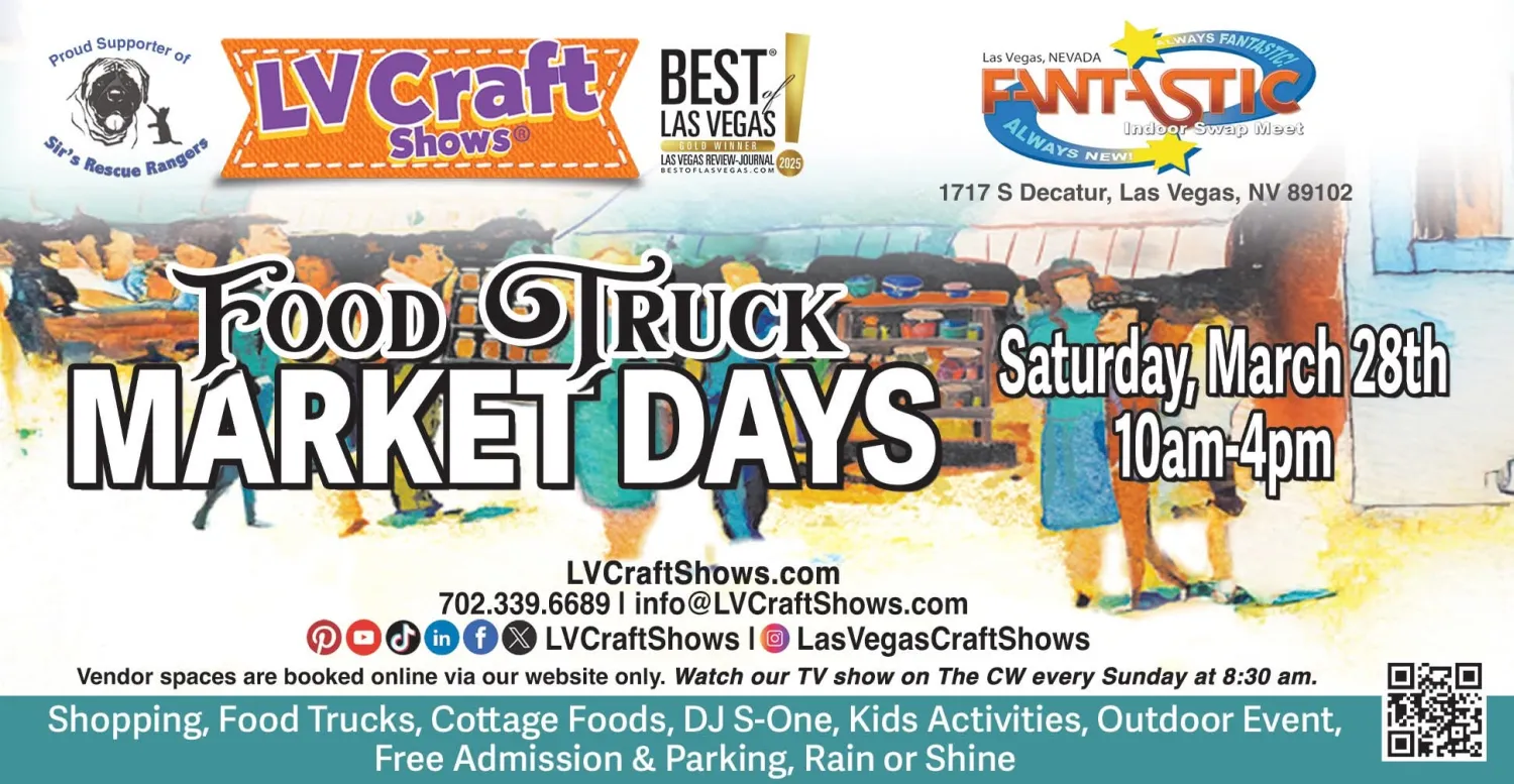 Food Truck Market Days at Fantastic Indoor Swap Meet